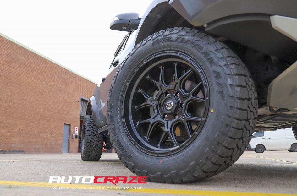 FORD RANGER RAPTOR TECH MATTE BLACK